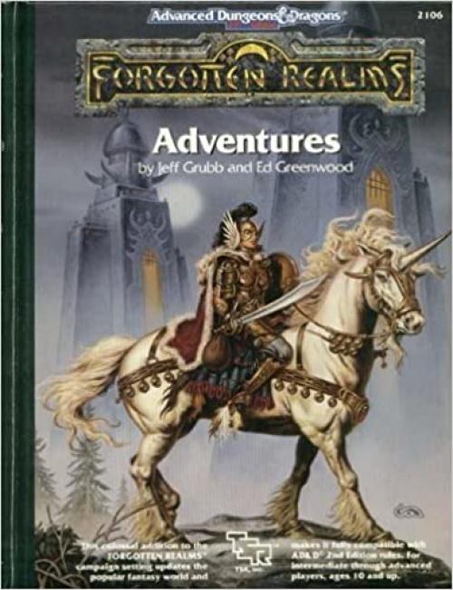  Forgotten Realms Adventures (Advanced Dungeons and Dragons Hardcover Accessory Rulebook) 