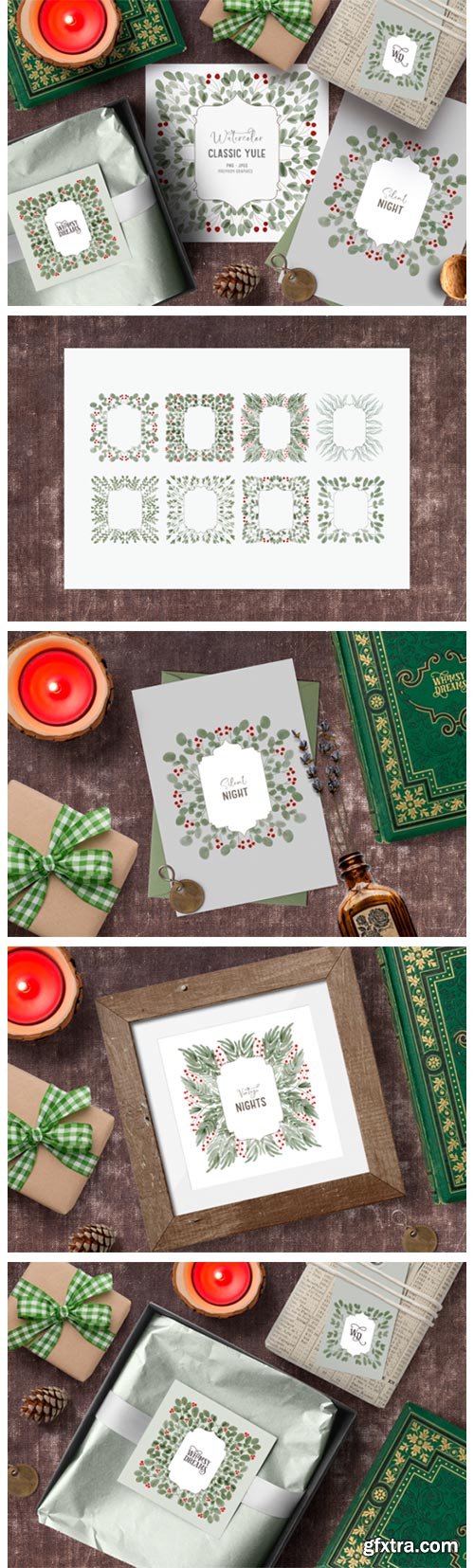 Vintage Christmas Clipart Frames | Yule 6682555