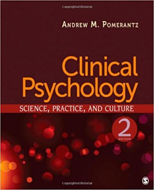  Clinical Psychology: Science, Practice, and Culture 