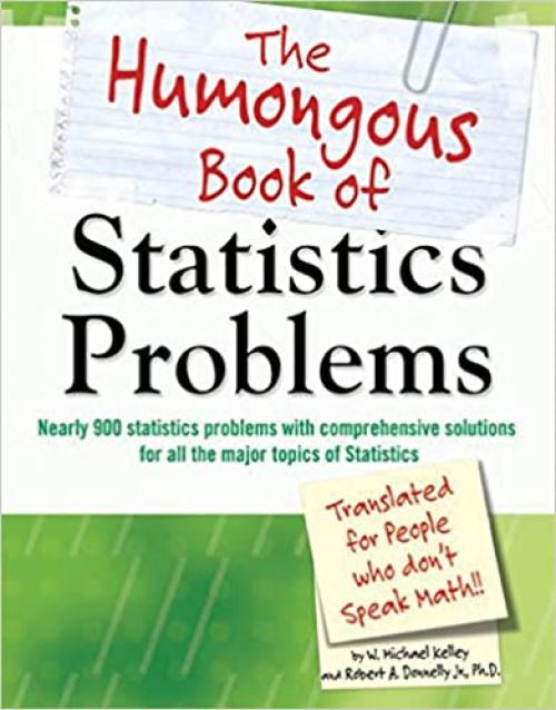  The Humongous Book of Statistics Problems (Humongous Books) 