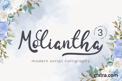 Moliantha - Script Calligraphy Font