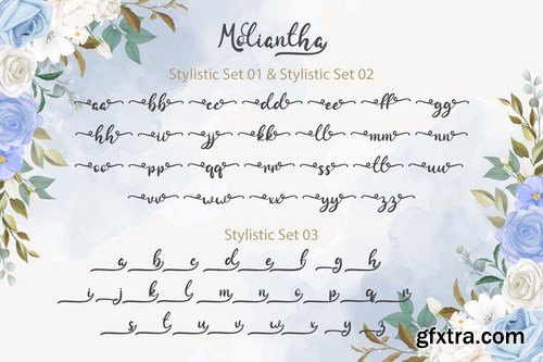 Moliantha - Script Calligraphy Font