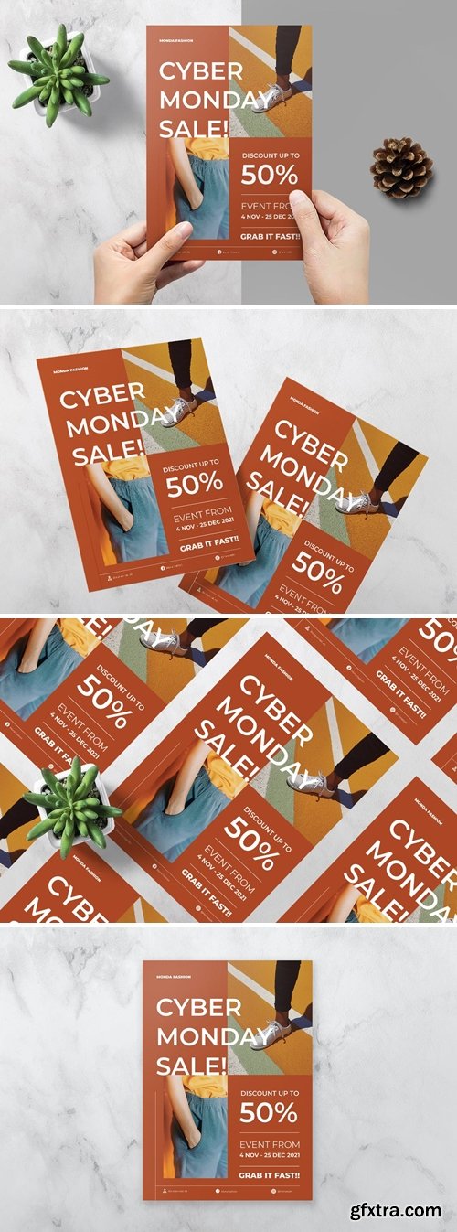 Cyber Monday Sale Flyer