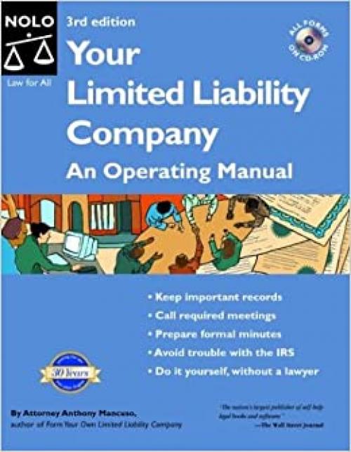  Your Limited Liability Company: An Operating Manual 