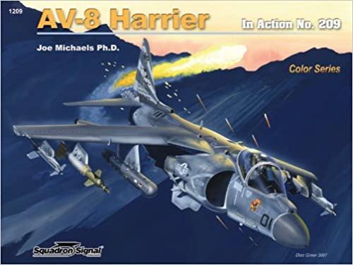  AV-8 Harrier in action - Aircraft No. 209 