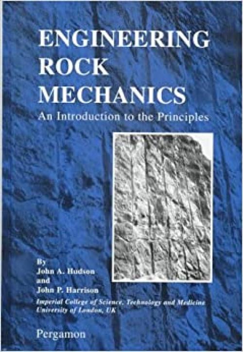  ENGINEERING ROCK MECHANICS 