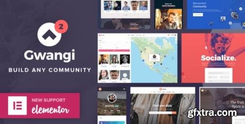 ThemeForest - Gwangi v2.3.2 - PRO Multi-Purpose Membership, Social Network & BuddyPress Community Theme - 21115855