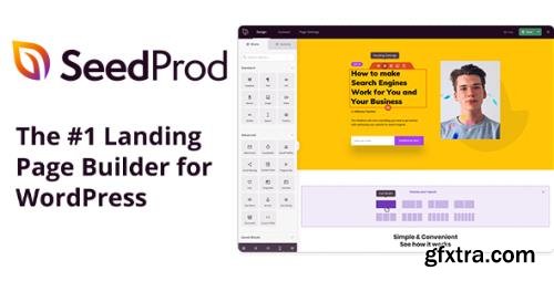 SeedProd Pro v6.0.8.5 - Landing Page Builder for WordPress - NULLED