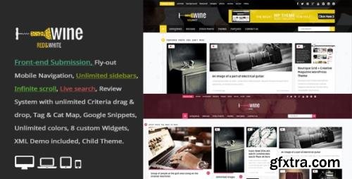 Wine Masonry - Review & Front-end Submission WordPress Theme