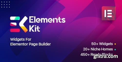 CodeCanyon - Elements Kit Widgets v2.0.3 - Addon for elementor page builder - 25104315