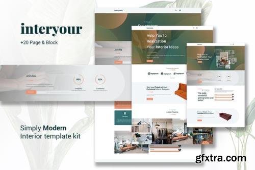 ThemeForest - Interyours v1.0.0 - Home Interior Design Elementor Template Kit - 29130889