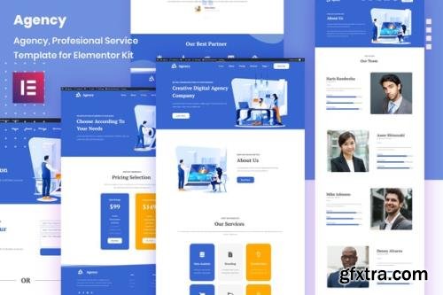 ThemeForest - Porto Agency v1.0.0 - Creative Digital Business Elementor Template Kit - 29341596