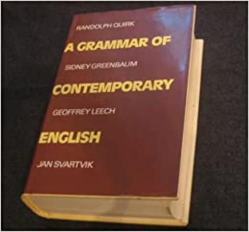  A Grammar of Contemporary English 