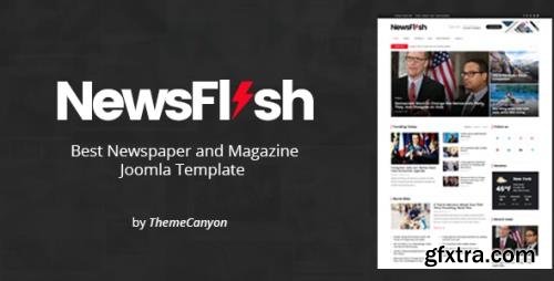 ThemeForest - NewsFlash v1.2 - Joomla News & Magazine Template (Update: 28 February 20) - 21620225