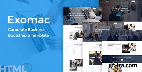 ThemeForest - Exomac v1.0.1 - Corporate Business Bootstrap 5 Template - 29347615