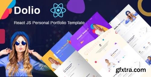 ThemeForest - Dolio v1.0 - React JS Personal Portfolio Template - 29345924