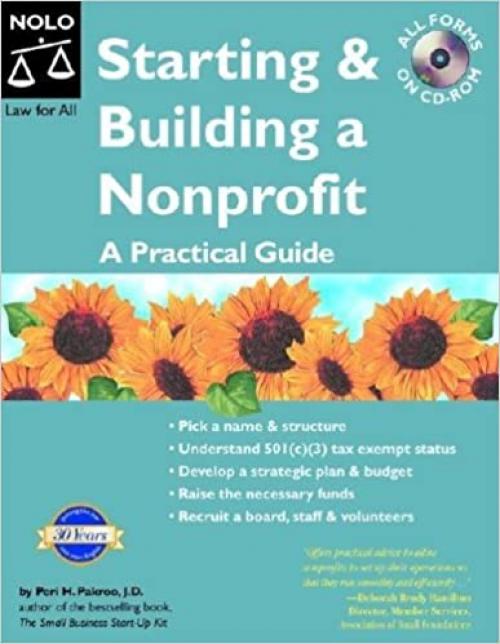  Starting & Building a Nonprofit: A Practical Guide with CDROM (Starting & Building a Nonprofit (W/CD)) 