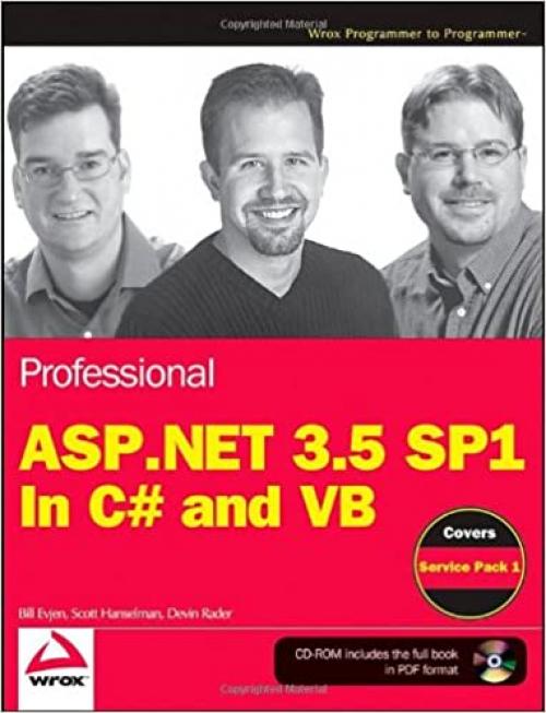  Professional ASP.NET 3.5 SP1 Edition: In C# and VB (Wrox Programmer to Programmer) 