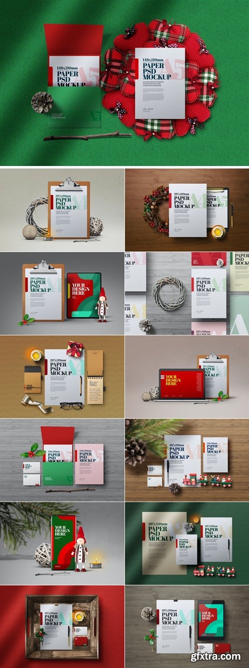 Christmas Mockup Bundle