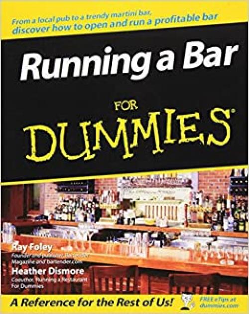  Running a Bar For Dummies 