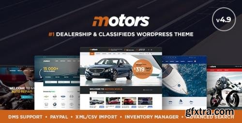 ThemeForest - Motors v4.9.3 - Car Dealer, Rental & Classifieds WordPress theme - 13987211 - NULLED