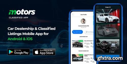 CodeCanyon - Motors v1.0.11 - Car Dealership & Classified Listings Mobile App for Android & iOS (Update: 30 September 20) - 24219339