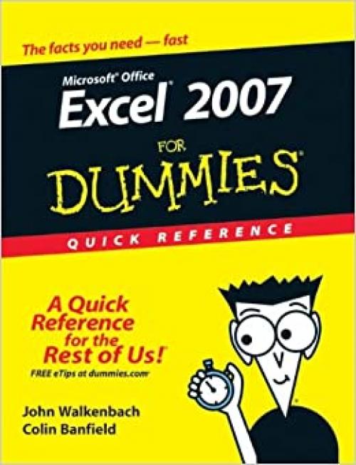  Excel 2007 For Dummies Quick Reference 