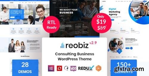 ThemeForest - Reobiz v2.8 - Consulting Business WordPress Theme - 26702860