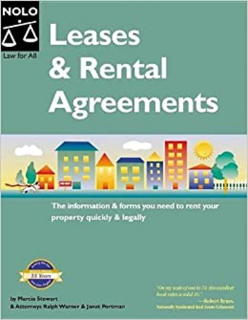  Leases & Rental Agreements 6th Edition 