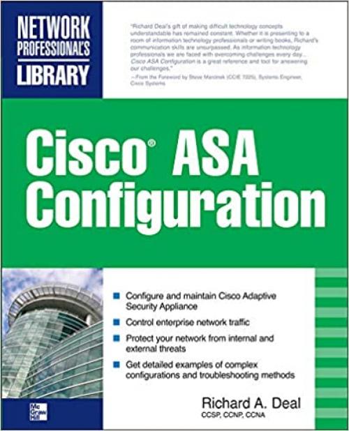  Cisco ASA Configuration (Network Professional's Library) 