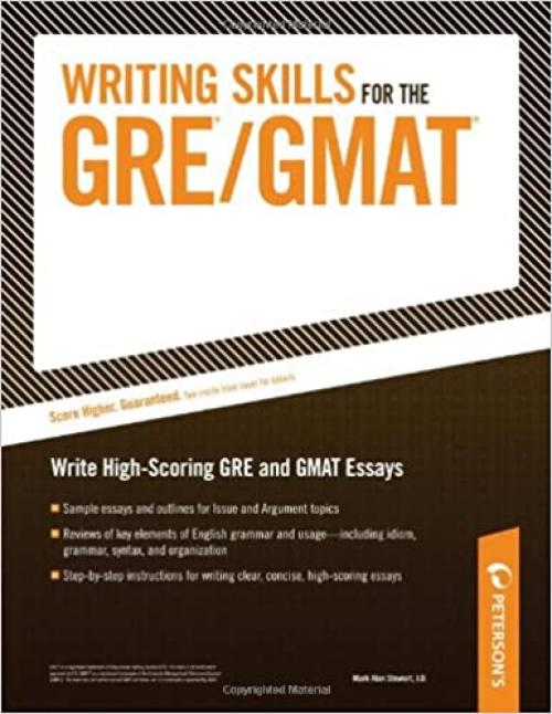  Writing Skills for the GRE and GMAT Tests 