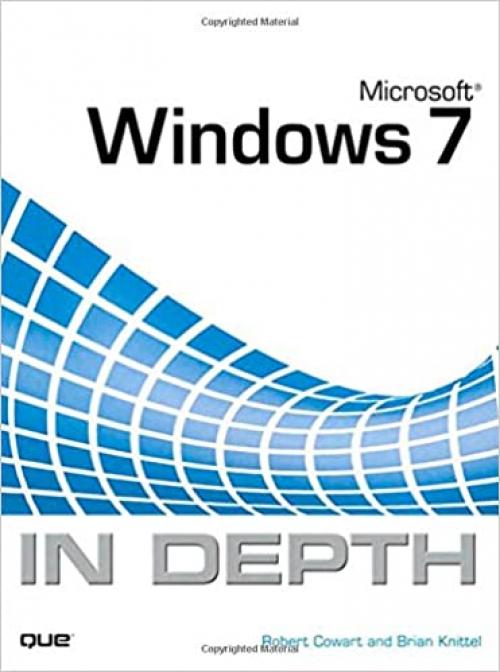  Microsoft Windows 7 In Depth 