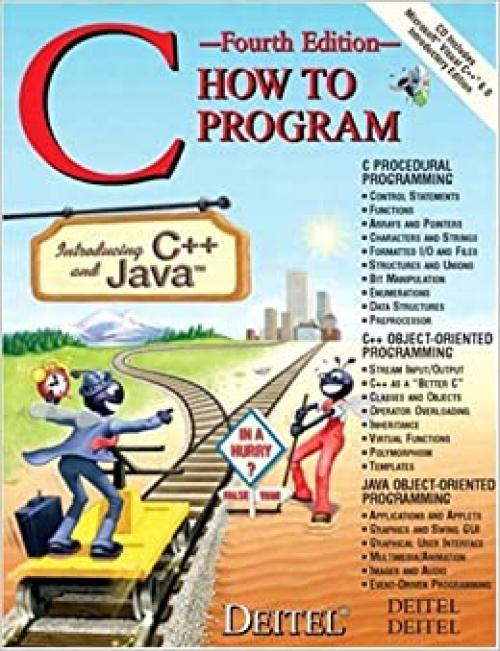  C How to Program Introducing C++ and Java 