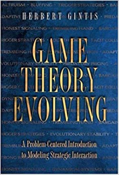  Game Theory Evolving 