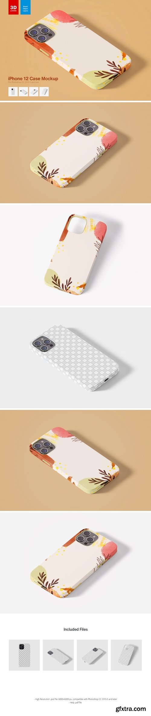 iPhone 12 Case Mockup