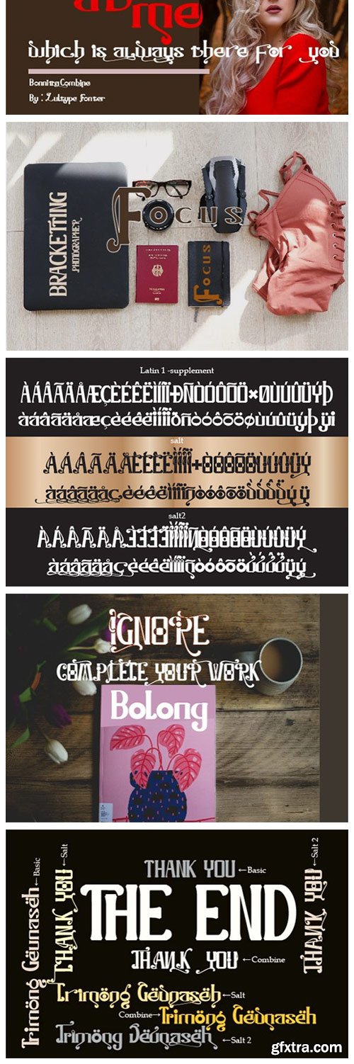 Bonnitta Combine Font