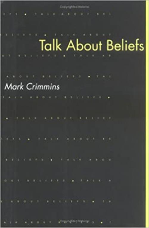  Talk About Beliefs (Bradford Books) 