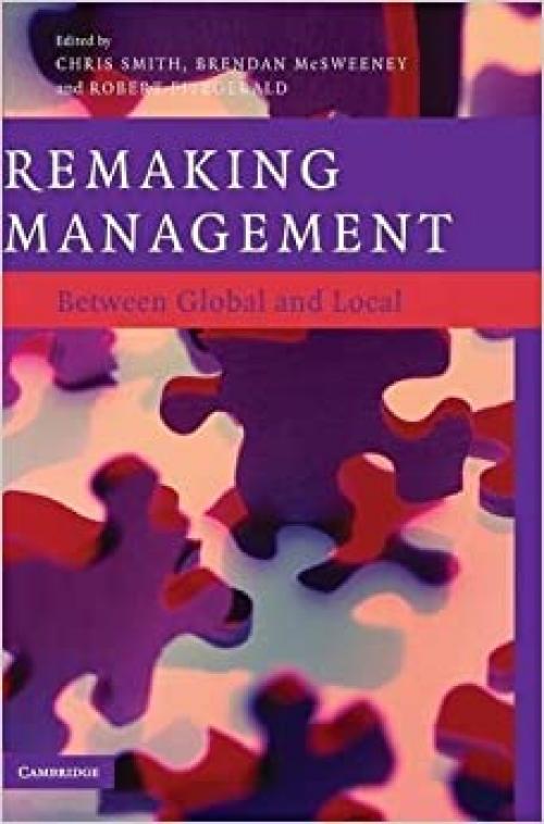  Remaking Management: Between Global and Local 