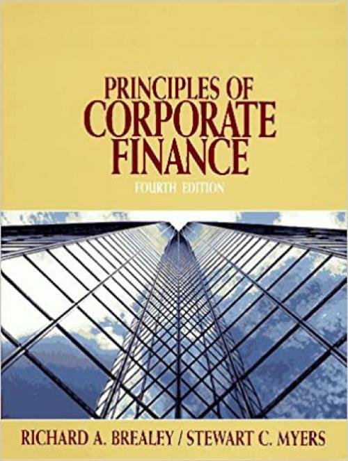  Principles of corporate finance (McGraw-Hill series in finance) 