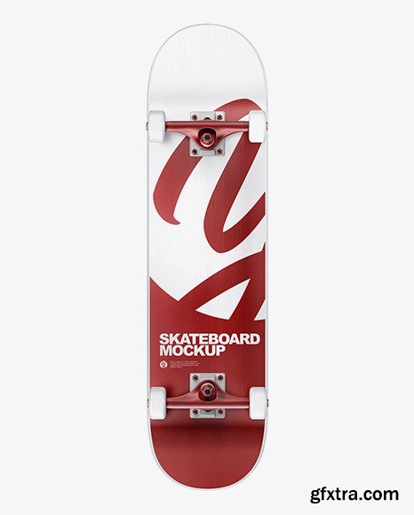 Skateboard Mockup - Front View 68544