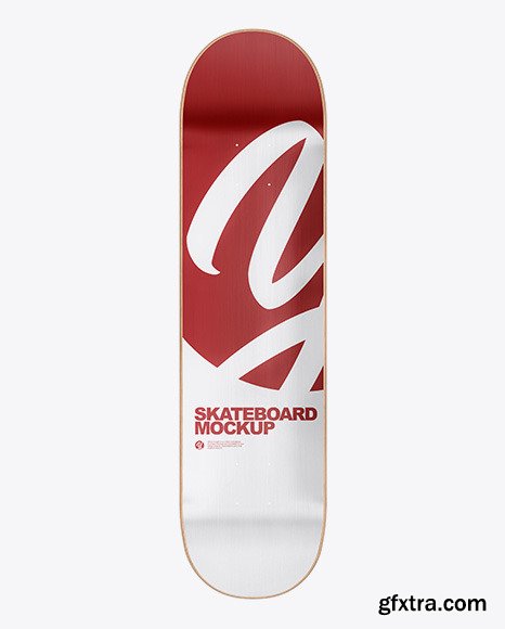 Download Skateboard Mockup - Front View 68544 » GFxtra
