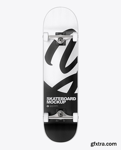 Skateboard Mockup - Front View 68544