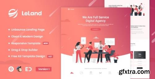 ThemeForest - LeLand v1.0.0 - Isometric Business Unbounce Landing Page - 25878118