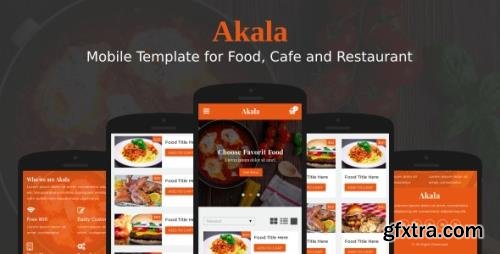 ThemeForest - Akala v1.0 - Mobile Template for Food, Cafe and Restaurant - 22264109