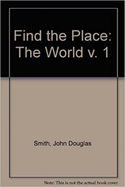  Find the Place: The World v. 1 