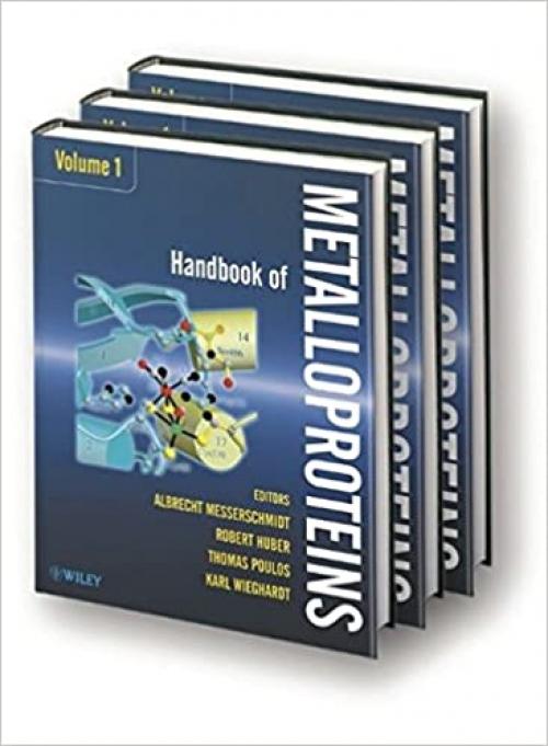  Handbook of Metalloproteins, 3 volume set 