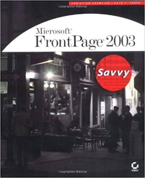  Microsoft FrontPage 2003 Savvy 