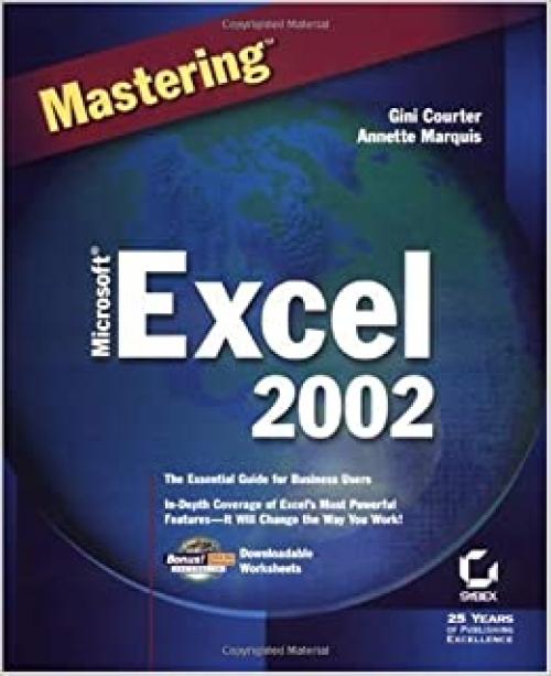  Mastering Microsoft Excel 2002 