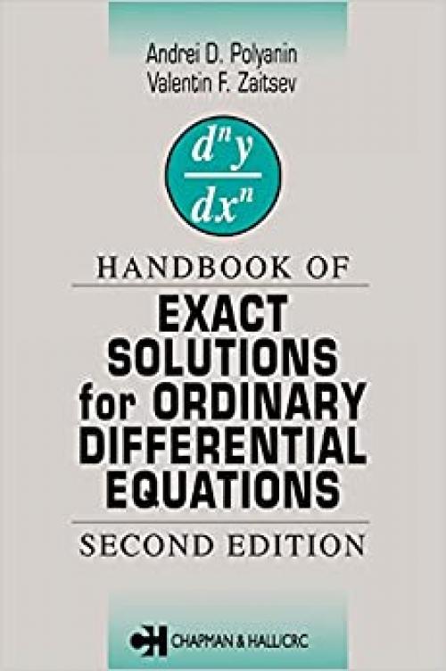  Handbook of Exact Solutions for Ordinary Differential Equations 