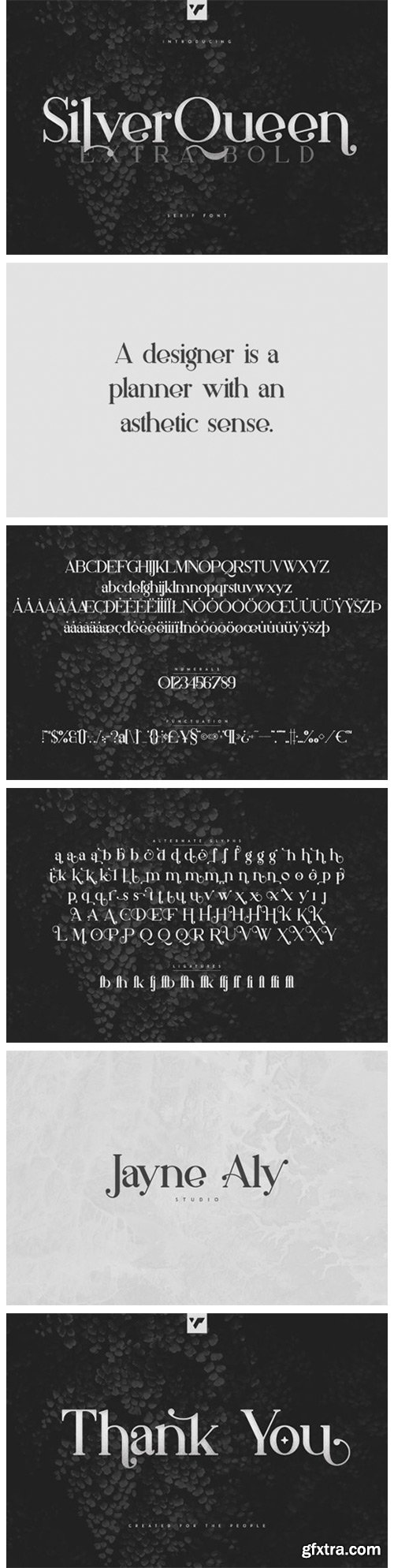 Silverqueen Extrabold Font